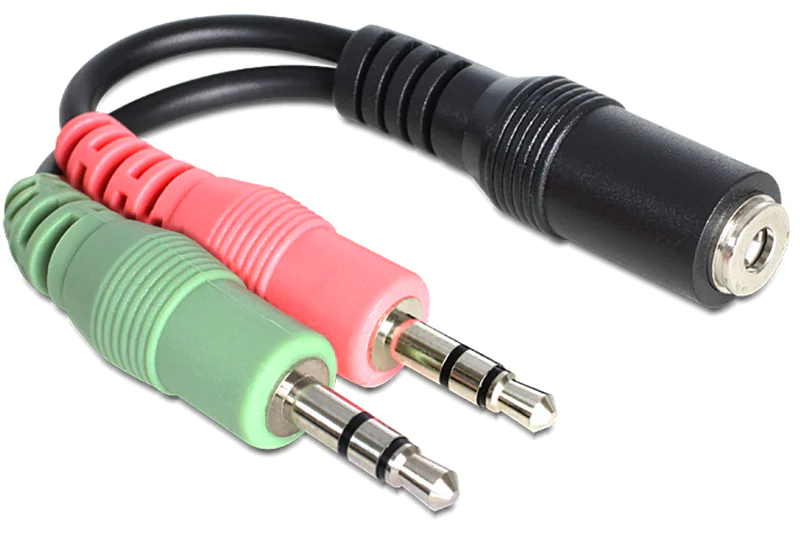 Delock - Audio-Adapter - mini-phone stereo 3.5 mm weiblich zu mini-phone stereo 3.5 mm männlich - 12 cm Delock - Audio-Adapter - mini-phone stereo 3.5 mm weiblich zu mini-phone stereo 3.5 mm männlich - 12 cm