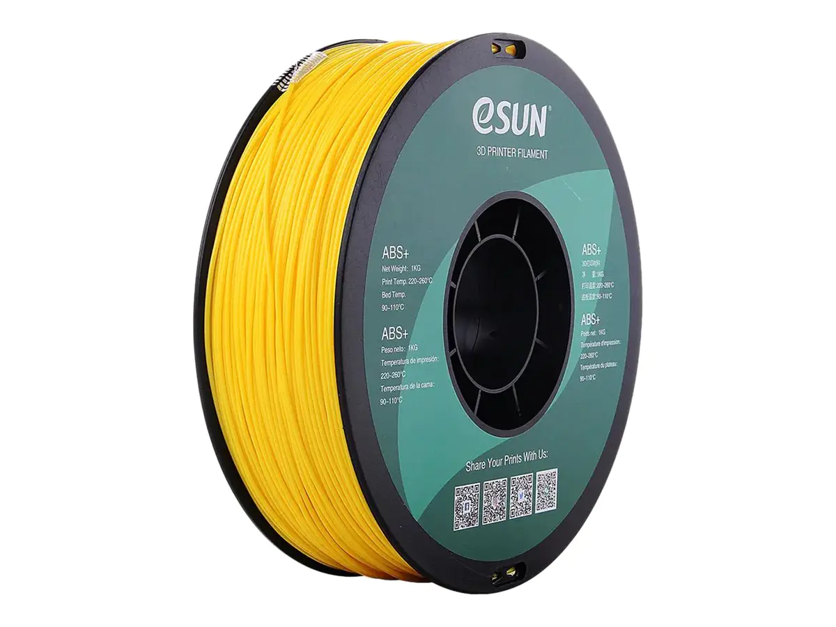 Esun - Gelb - 1 kg - vakuumversiegelter Beutel - ABS+ Filament (3D)