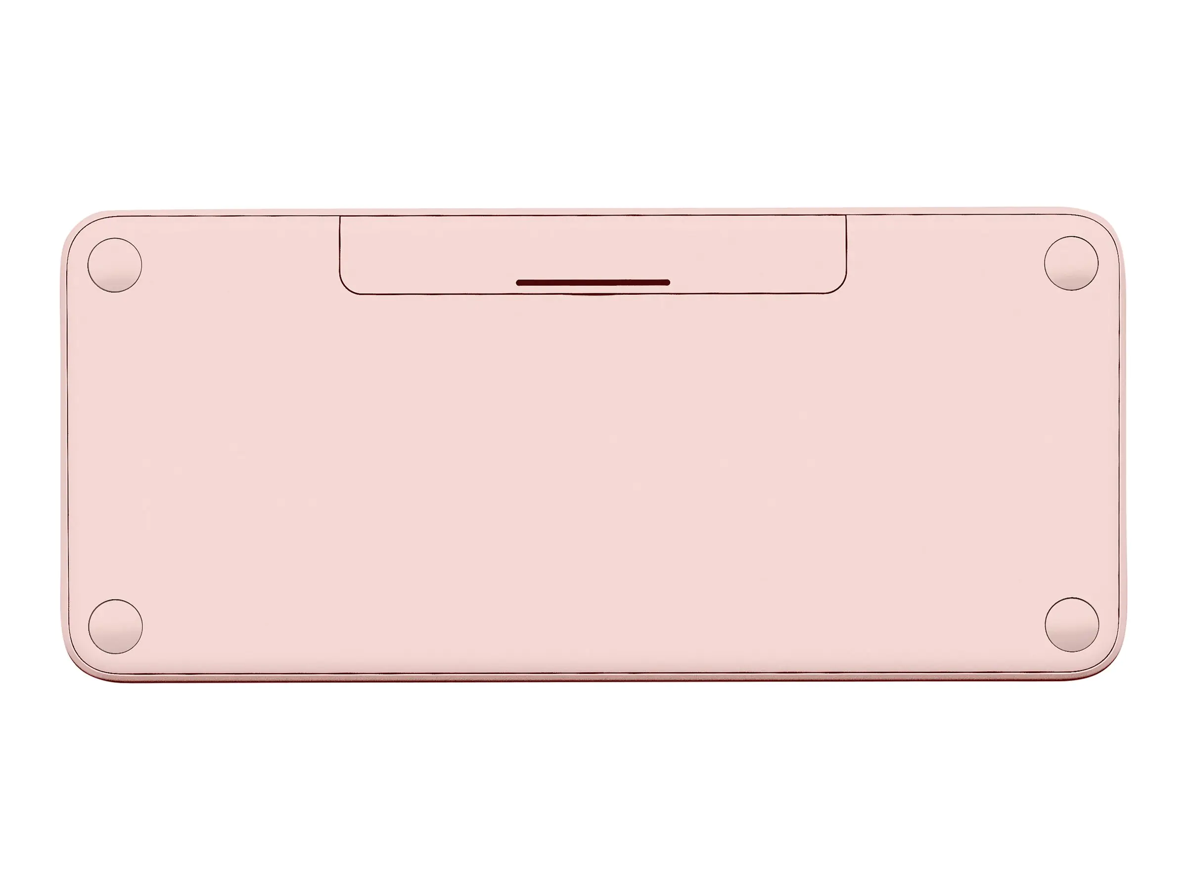 Logitech K380 Multi-Device Bluetooth Keyboard - Tastatur - kabellos - Bluetooth 3.0 - Deutsch - rosé