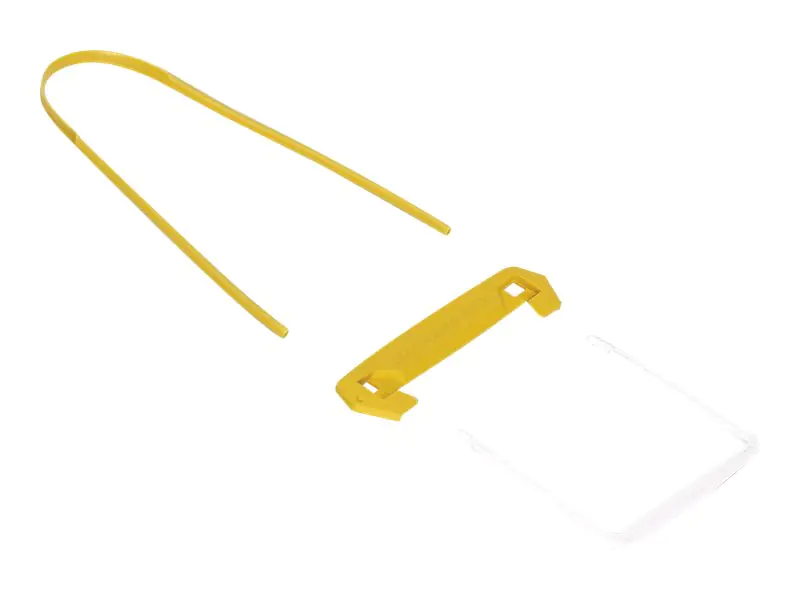 Bankers Box Abheftbügel Tube Clip 1189101 gelb 100 St./Pack.