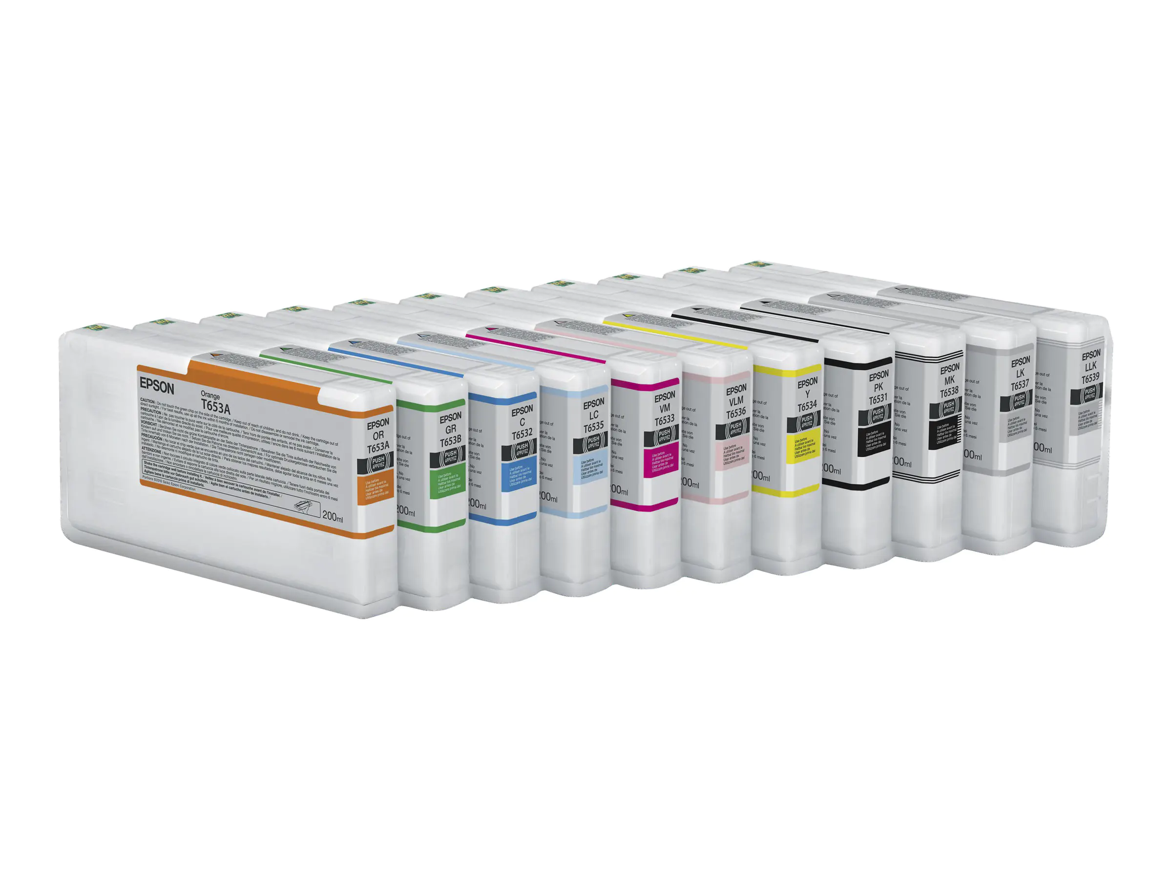 Epson T913A - 200 ml - orange - Original - Tintenpatrone - für SureColor P5000, SC-P5000, SC-P5000 STD Spectro, SC-P5000 Violet, SC-P5000 Violet Spectro Epson T913A - 200 ml - orange - Original - Tintenpatrone - für SureColor P5000, SC-P5000, SC-P5000 STD Spectro, SC-P5000 Violet, SC-P5000 Violet Spectro