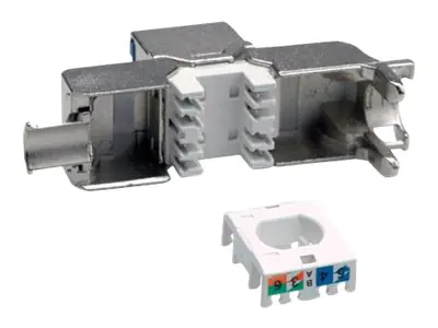 VALUE - Modulare Eingabe - CAT 6a - STP - RJ-45 - Silber VALUE - Modulare Eingabe - CAT 6a - STP - RJ-45 - Silber
