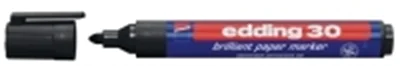 edding Pigmentmarker 30 4-30001 1,5-3mm Rundspitze schwarz