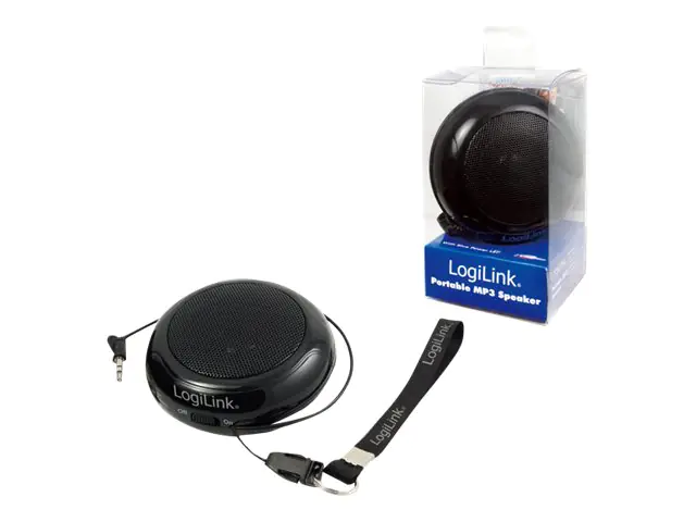 LogiLink Lautsprecher - tragbar - kabellos - Bluetooth - 5 Watt - 45 mm (1.77") SP0057