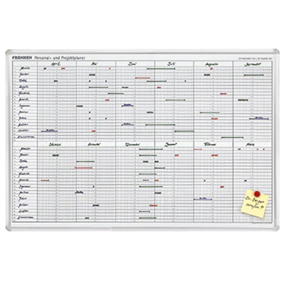 Franken Jahresplaner JK710 90x60cm 12Monate weiß Franken Jahresplaner JK710 90x60cm 12Monate weiß
