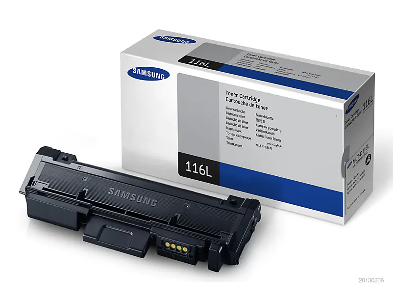 Samsung MLT-D116L - Mit hoher Kapazität - Schwarz - Original - Tonerpatrone - für Xpress M2625, M2675, M2825, M2835, M2875, M2885 Samsung MLT-D116L - Mit hoher Kapazität - Schwarz - Original - Tonerpatrone - für Xpress M2625, M2675, M2825, M2835, M2875, M2885
