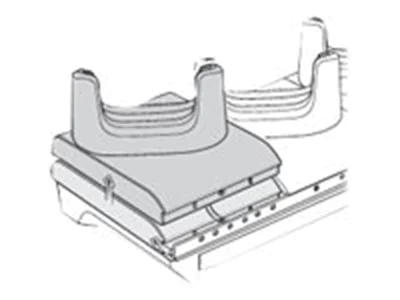 Zebra - Wiegentasse-Austausch-Set kompakt - für Zebra TC53, TC58, TC58 Premium
