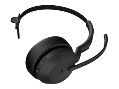 Jabra Evolve2 55 MS Mono - Headset - On-Ear - Bluetooth - kabellos - aktive Rauschunterdrückung - USB-C - Schwarz - Zertifiziert für Microsoft Teams Jabra Evolve2 55 MS Mono - Headset - On-Ear - Bluetooth - kabellos - aktive Rauschunterdrückung - USB-C - Schwarz - Zertifiziert für Microsoft Teams