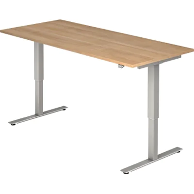 Hammerbacher Schreibtisch VXMST19/N/S 180x80cm nussbaum Hammerbacher Schreibtisch VXMST19/N/S 180x80cm nussbaum