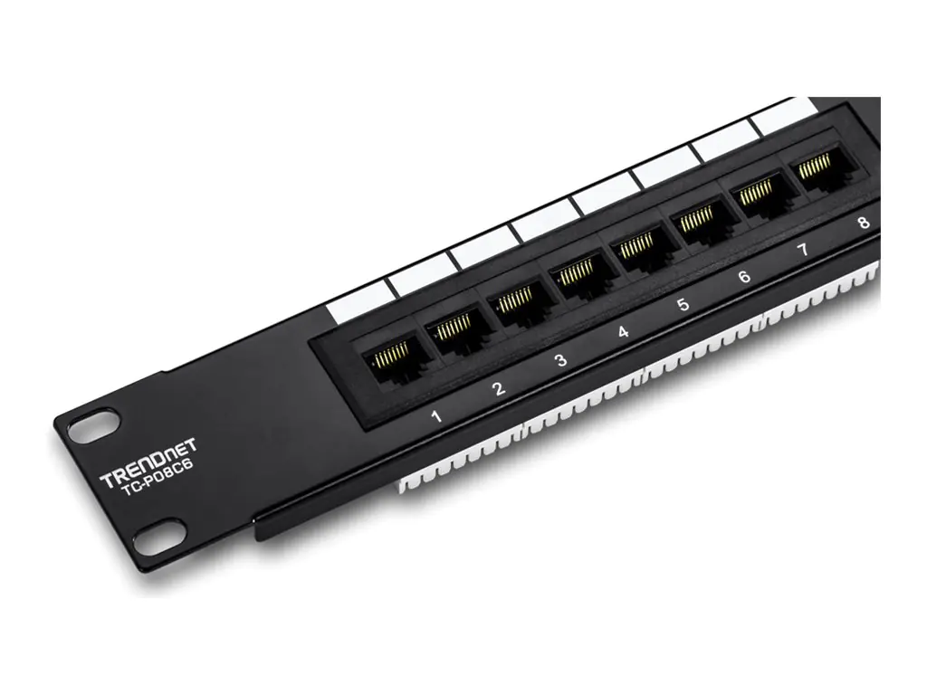 TRENDnet Patch Panel - CAT 6 - 8 Ports TC-P08C6