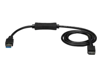 StarTech 80cm USB 3.0 auf eSATA Festplatten / HDD / SSD / ODD Kabel - S-ATA 6Gb/s Adapterkabel - Speicher-Controller - eSATA 6Gb/s - USB 3.0