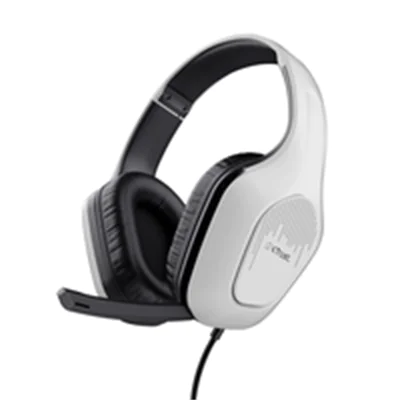 Trust GXT 415W Zirox - Headset - ohrumschließend - kabelgebunden - 3,5 mm Stecker - weiß Trust GXT 415W Zirox - Headset - ohrumschließend - kabelgebunden - 3,5 mm Stecker - weiß