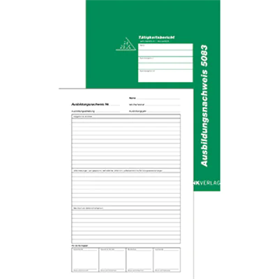 RNK Ausbildungsnachweis 5083 DIN A4 28Bl. wöchentliche Eintragung RNK Ausbildungsnachweis 5083 DIN A4 28Bl. wöchentliche Eintragung
