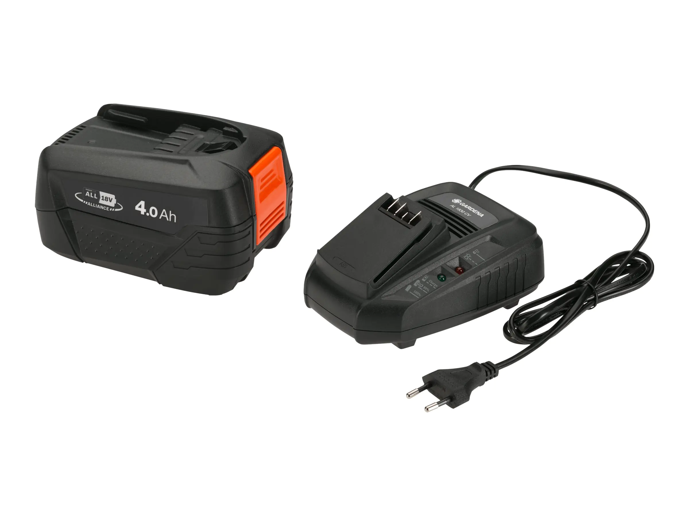 Gardena Starter-Set - Batterieladegerät + Batterie 14908-20