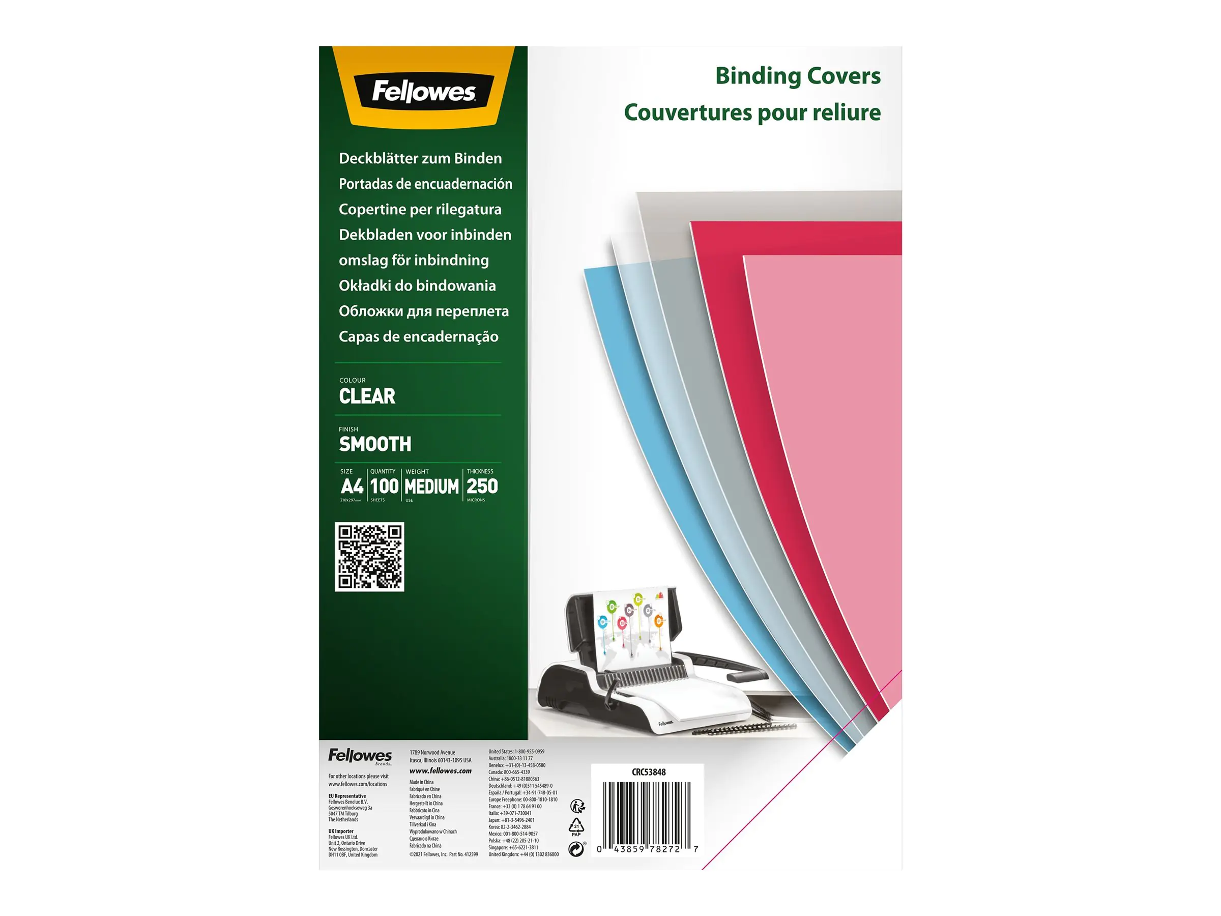 Fellowes Polyethylenterephthalat (PET) - A4 (210 x 297 mm) 5384801