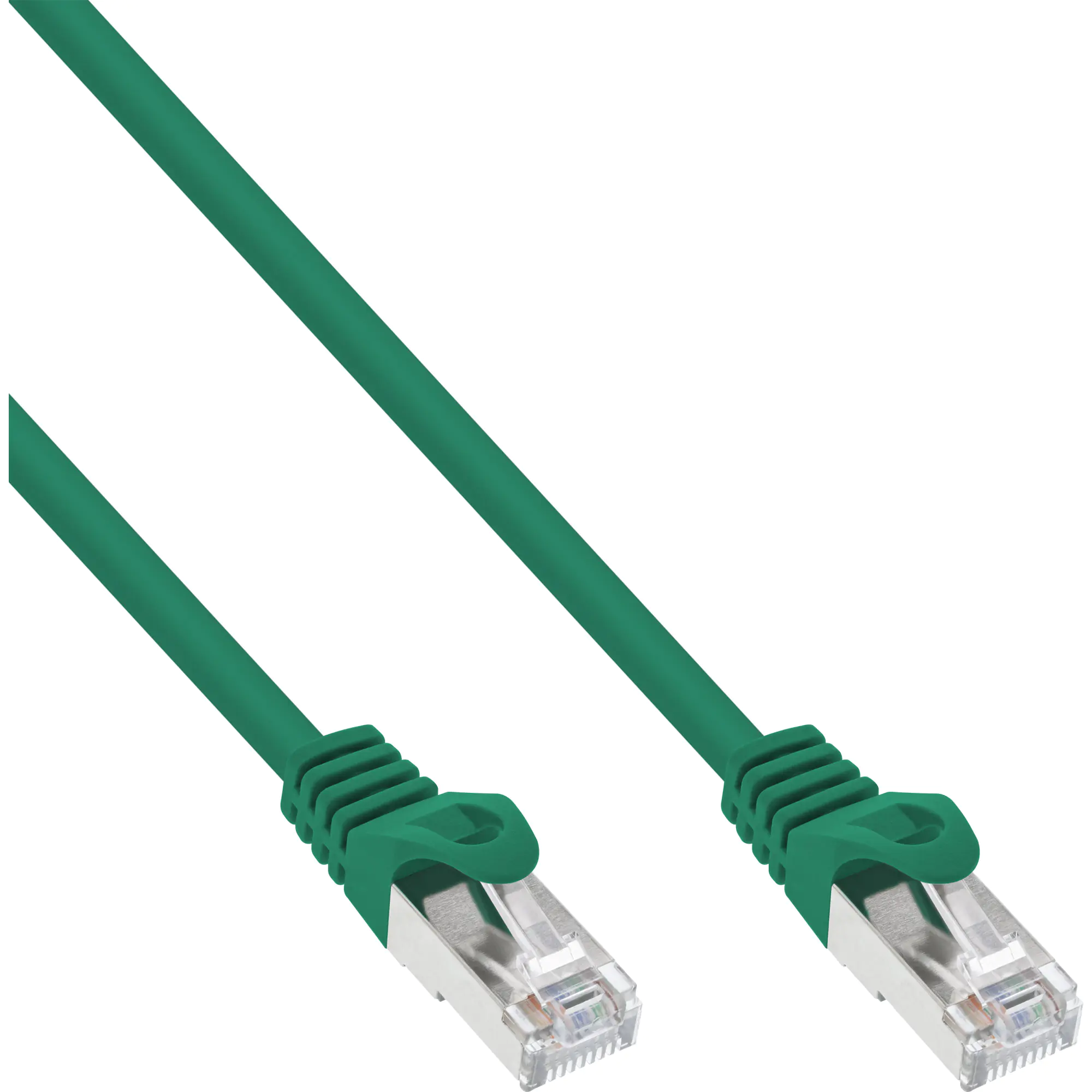InLine Patchkabel - SF/UTP - Cat.5e - grün - 10m 72500G