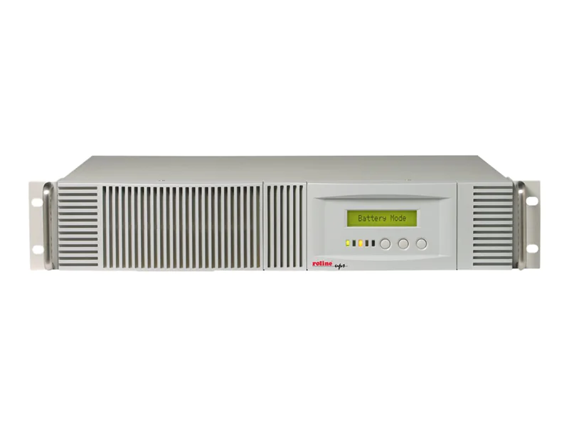ROLINE ProSecure II 3000 RM2HE - Online USV, 19" Rackversion, 95%, Grau, LCD, 0 - 40 °C, 32 g, 88 x 428 x 610 mm 19.40.1092
