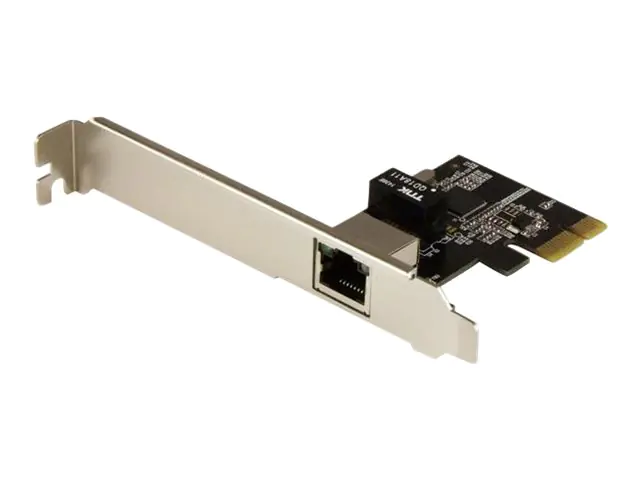 StarTech 1 Port PCI Express Gigabit Ethernet Netzwerkkarte - Intel I210 NIC - PCIe Netzwerk Adapter mit Intel Chip - Netzwerkadapter - PCIe Low-Profile - 1GbE - 1000Base-T - Schwarz