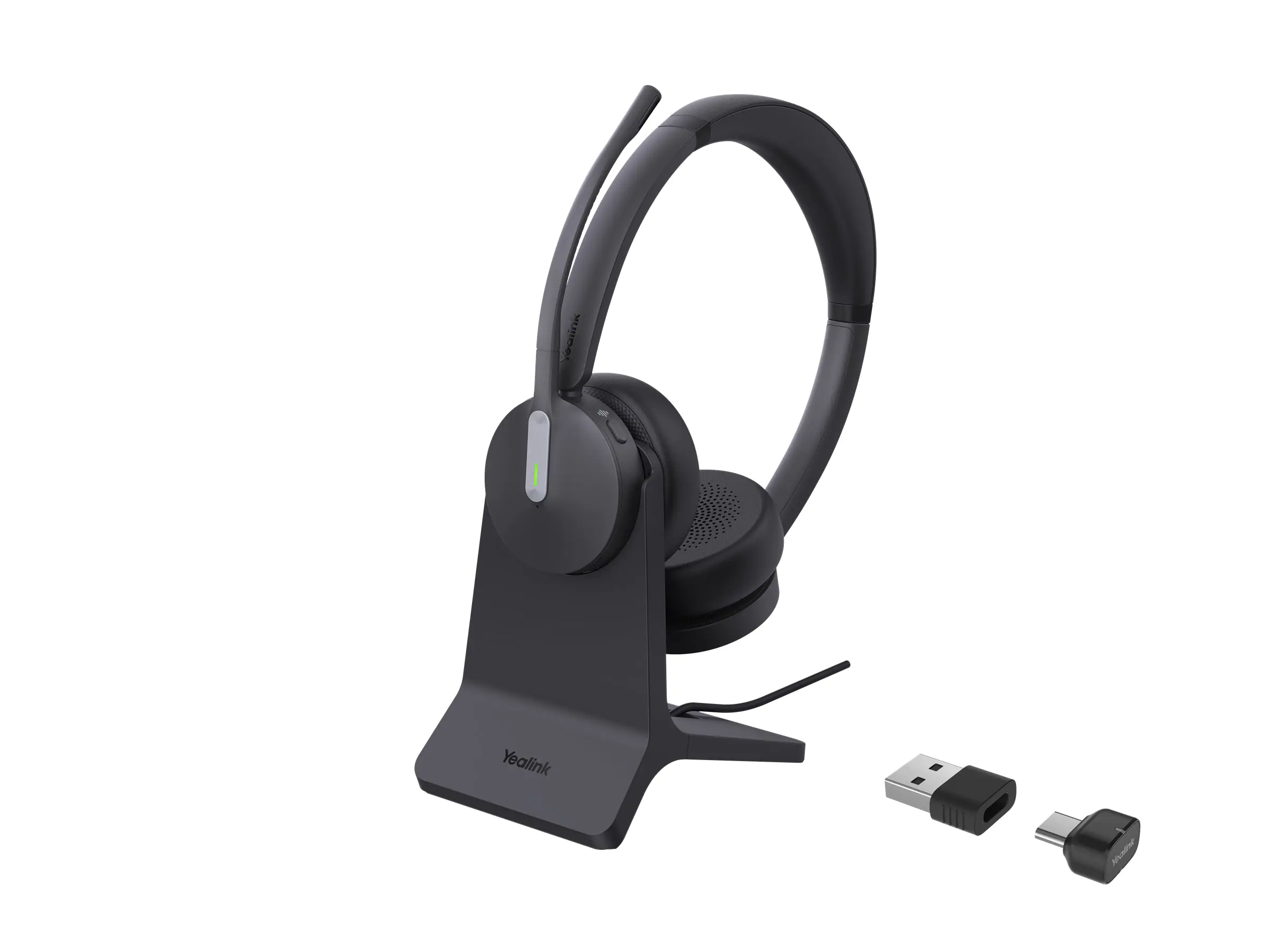 Yealink Bluetooth Headset - BH70 Dual with Stand Teams USB-C/A - Headset - Stereo