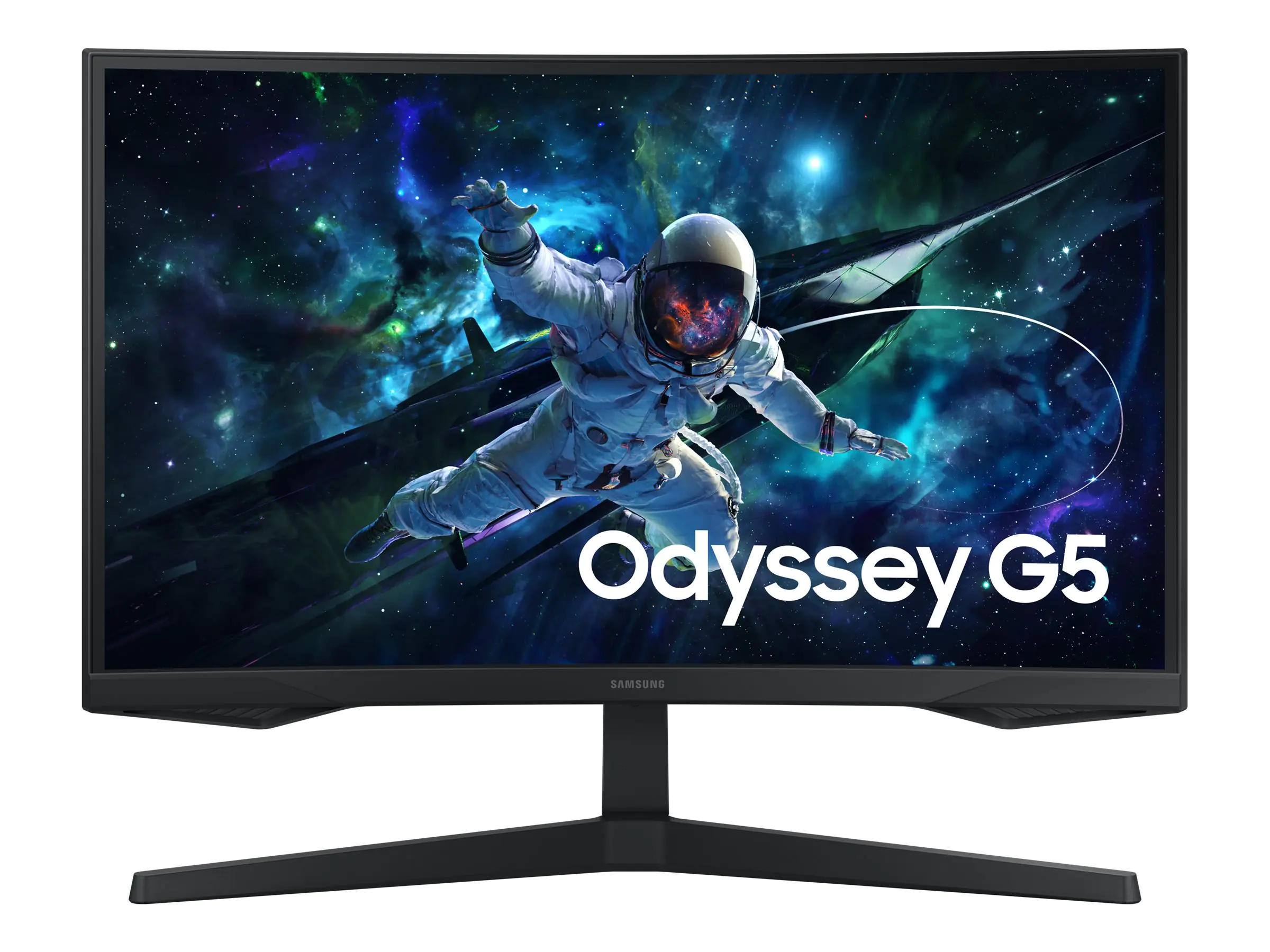 Samsung Odyssey G5 S27CG554EU - G55C Series - LED-Monitor - Gaming - gebogen - 68.6 cm (27") - 2560 x 1440 QHD @ 165 Hz - VA - 300 cd/m² - 2500:1 - HDR10 - 1 ms - HDMI, DisplayPort - Schwarz Samsung Odyssey G5 S27CG554EU - G55C Series - LED-Monitor - Gaming - gebogen - 68.6 cm (27") - 2560 x 1440 QHD @ 165 Hz - VA - 300 cd/m² - 2500:1 - HDR10 - 1 ms - HDMI, DisplayPort - Schwarz