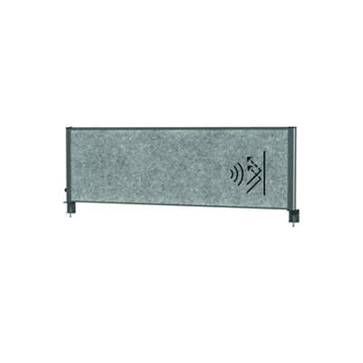 MAUL Tischtrennwand MAULconnecto Uplight 160 x 50 cm (B x H) schwer entflammbar dunkelgrau MAUL Tischtrennwand MAULconnecto Uplight 160 x 50 cm (B x H) schwer entflammbar dunkelgrau