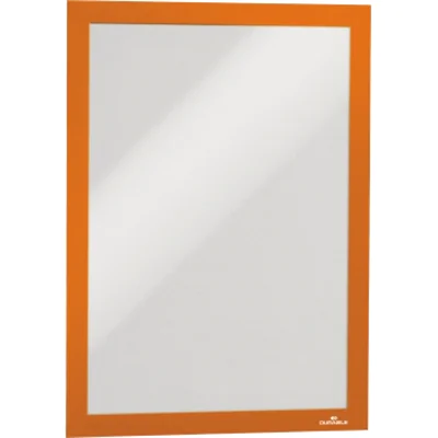 DURABLE Magnetrahmen DURAFRAME 487209 DIN A4 orange 2 St./Pack. DURABLE Magnetrahmen DURAFRAME 487209 DIN A4 orange 2 St./Pack.
