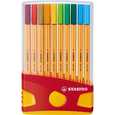 Tintenschreiber point 88 ColorParad 20St in 20 Farben i. Kunststoff Box