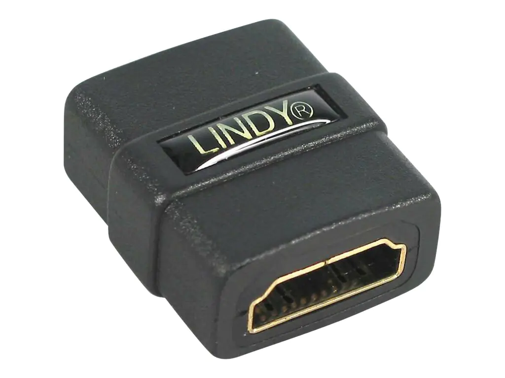 Lindy Premium HDMI Coupler - HDMI Kupplung - HDMI weiblich zu HDMI weiblich Lindy Premium HDMI Coupler - HDMI Kupplung - HDMI weiblich zu HDMI weiblich
