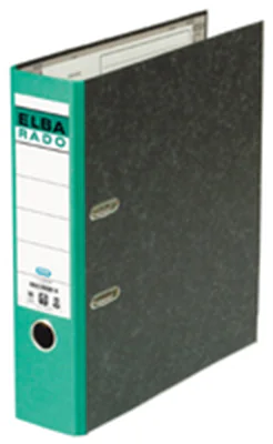 ELBA Ordner ELBArado 100022601 DIN A4 80mm Pappe grün