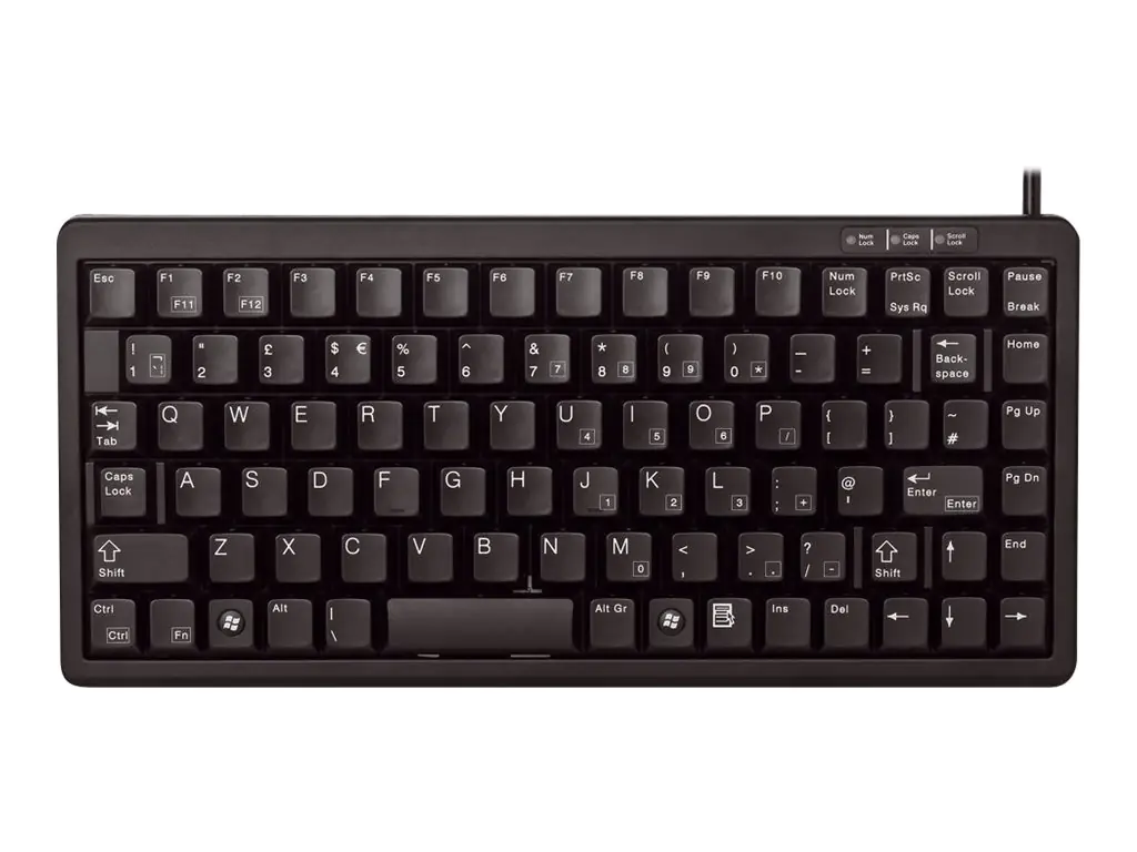 Cherry G84-4100 Compact Keyboard - Tastatur G84-4100LCMGB-2