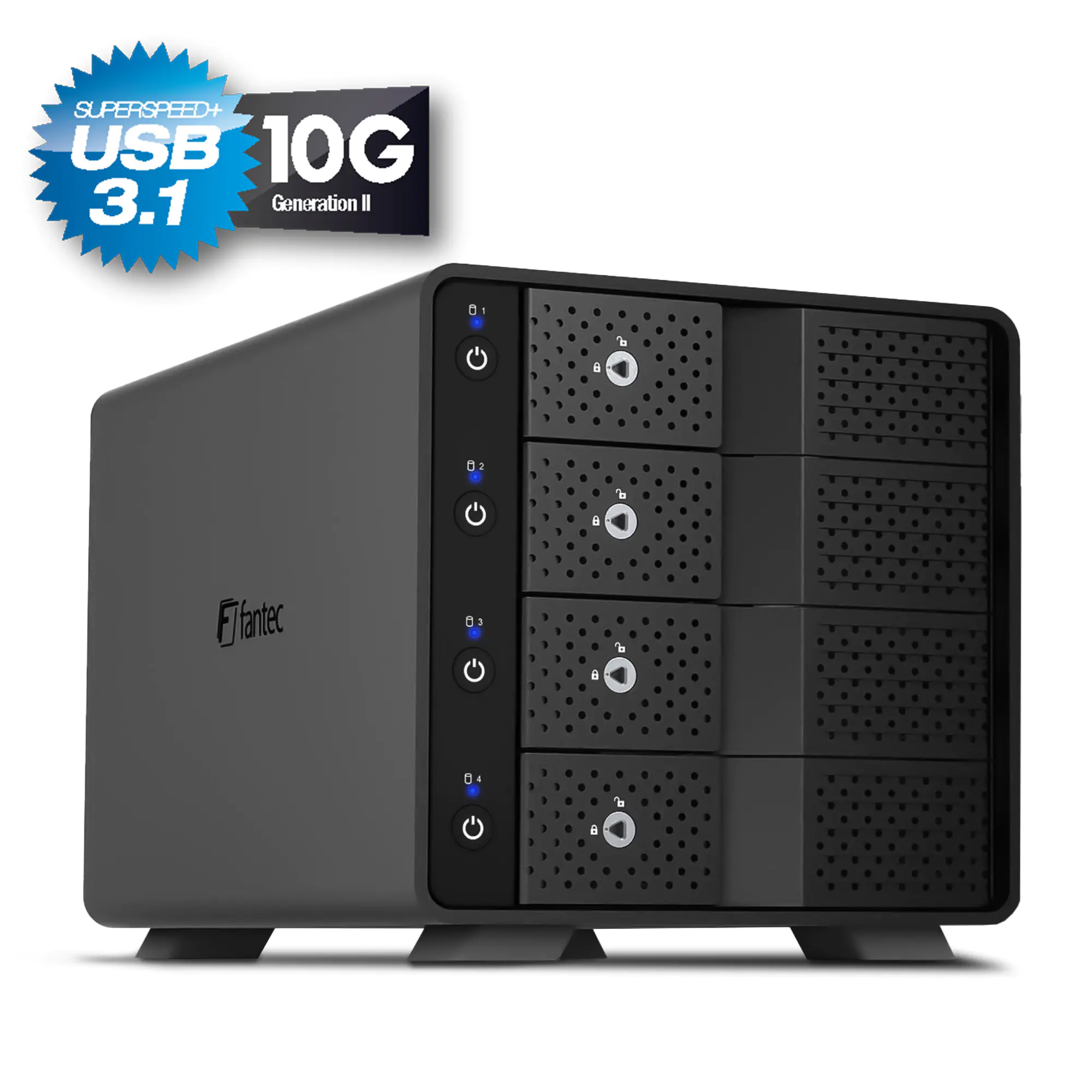FANTEC MB-X4U31 4x 3.5 Gehäuse - Gehäuse - 3,5"