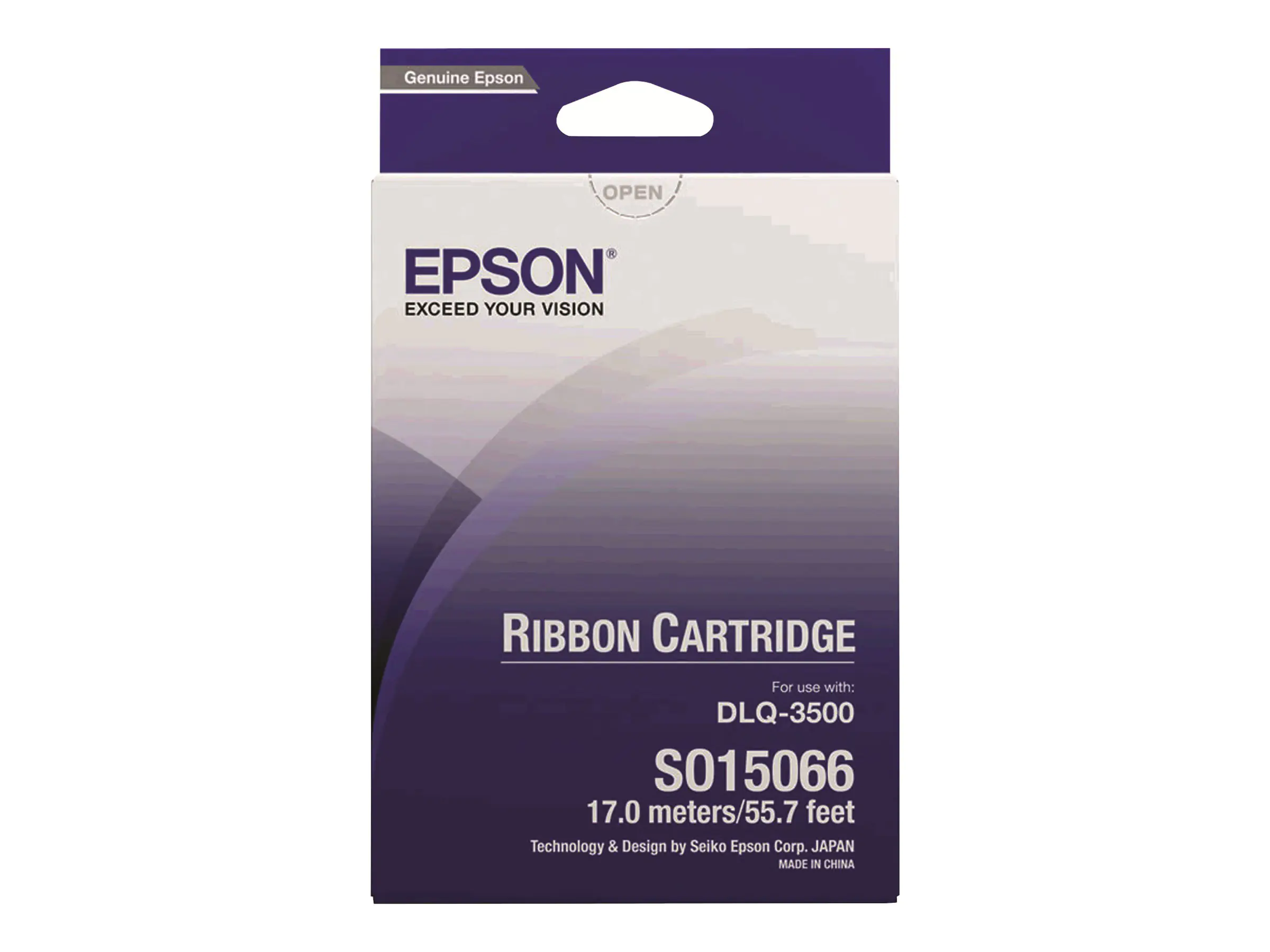 Epson Farbband C13S015066 Textilband schwarz 6 Mio Zeichen Epson Farbband C13S015066 Textilband schwarz 6 Mio Zeichen