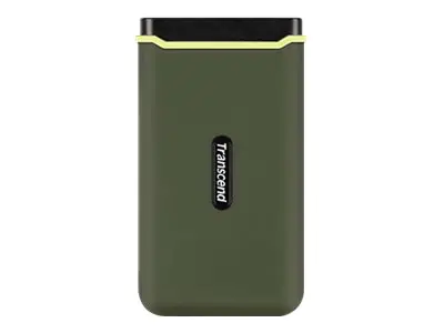 Transcend ESD380C - SSD - 2 TB - extern (tragbar) - USB 3.2 Gen 2x2 - Military Green Transcend ESD380C - SSD - 2 TB - extern (tragbar) - USB 3.2 Gen 2x2 - Military Green
