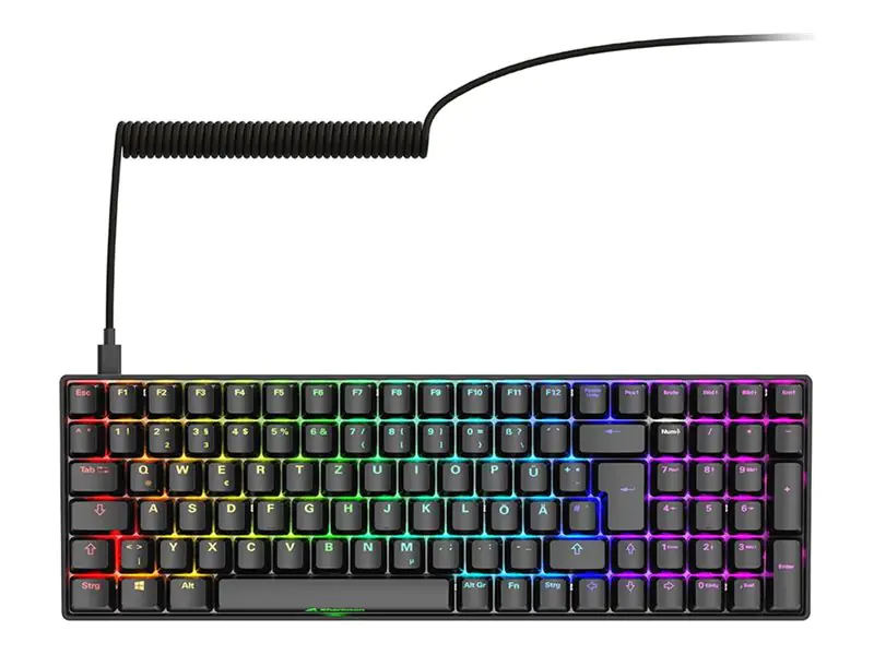 Sharkoon SGK50 S2 bk Gateron Brown DE