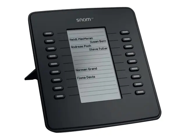 Snom D7, Schwarz, 18 Tasten, Snom 715, 720, 760, D715, D725, D765. 4011