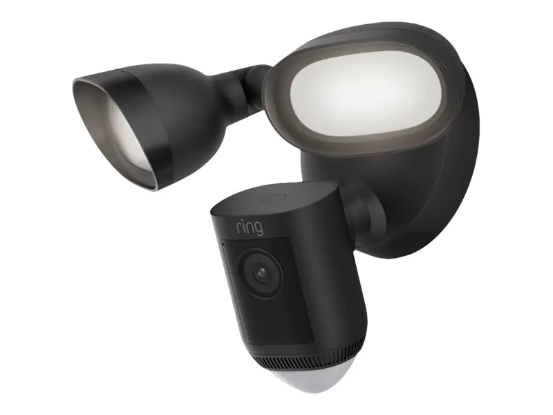 Ring Floodlight Cam Wired Pro - Netzwerk-Überwachungskamera - Außenbereich - wetterfest - Farbe (Tag&Nacht) 8SF1E1-BEU0