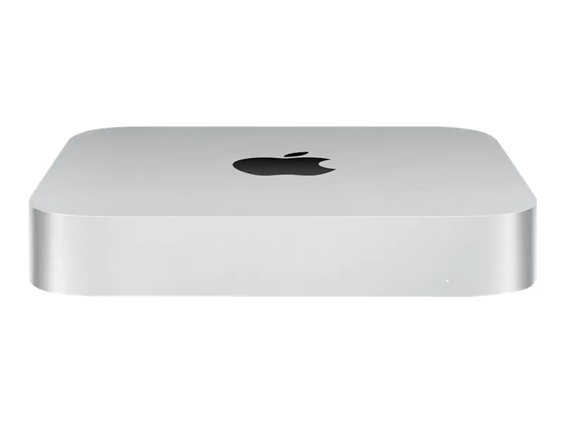 Apple Mac mini - M2 - RAM 8 GB - SSD 256 GB - M2 10-core GPU - 1GbE, Wi-Fi 6E, Bluetooth 5.3 - WLAN: 802.11a/b/g/n/ac/ax (Wi-Fi 6E), Bluetooth 5.3 - macOS Ventura 13.0 - Monitor: keiner - Silber
