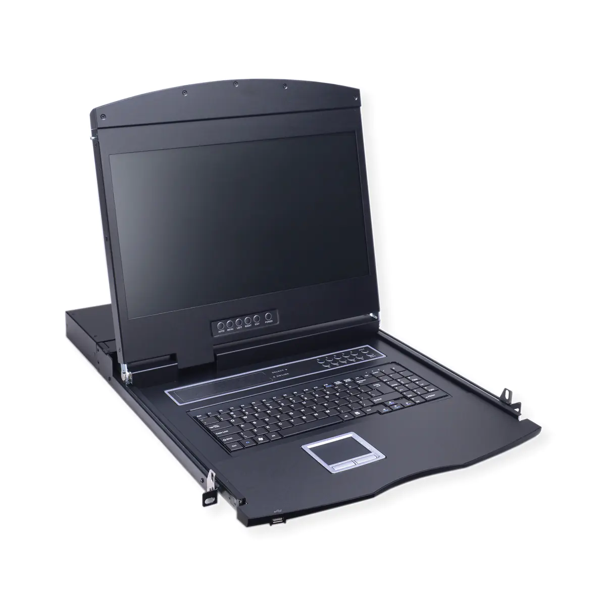 VALUE 48.26cm 19Zoll KVM-Konsole 48cm TFT 16 9 VGA USB Tastaturlayout