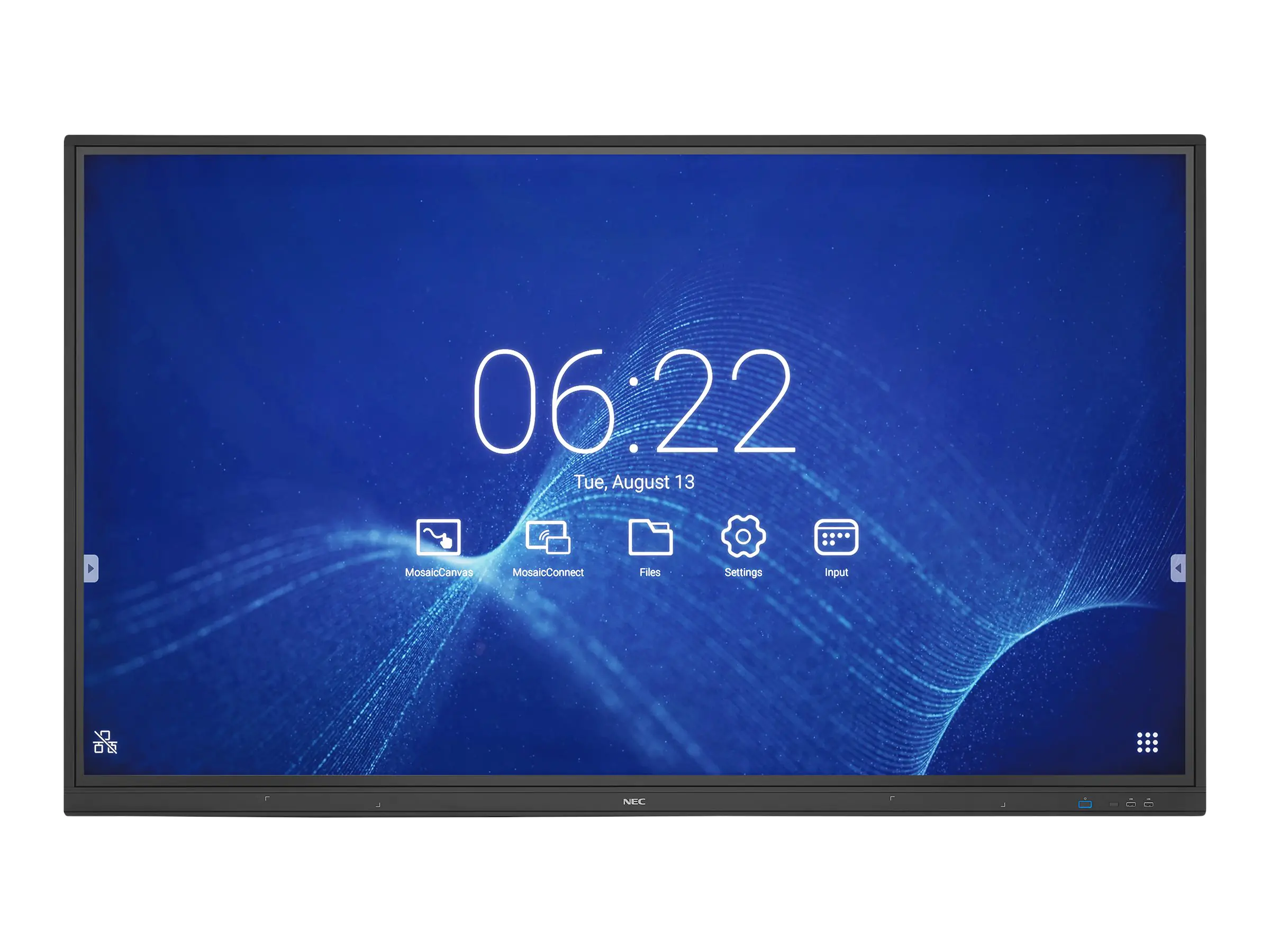 NEC MultiSync CB861Q - 217 cm (86") Diagonalklasse CB Series LCD-Display mit LED-Hintergrundbeleuchtung - interaktive Digital Signage - mit Touchscreen (Multi-Touch) - 4K UHD (2160p) 3840 x 2160 - HDR - direkt beleuchtete LED - Schwarz
