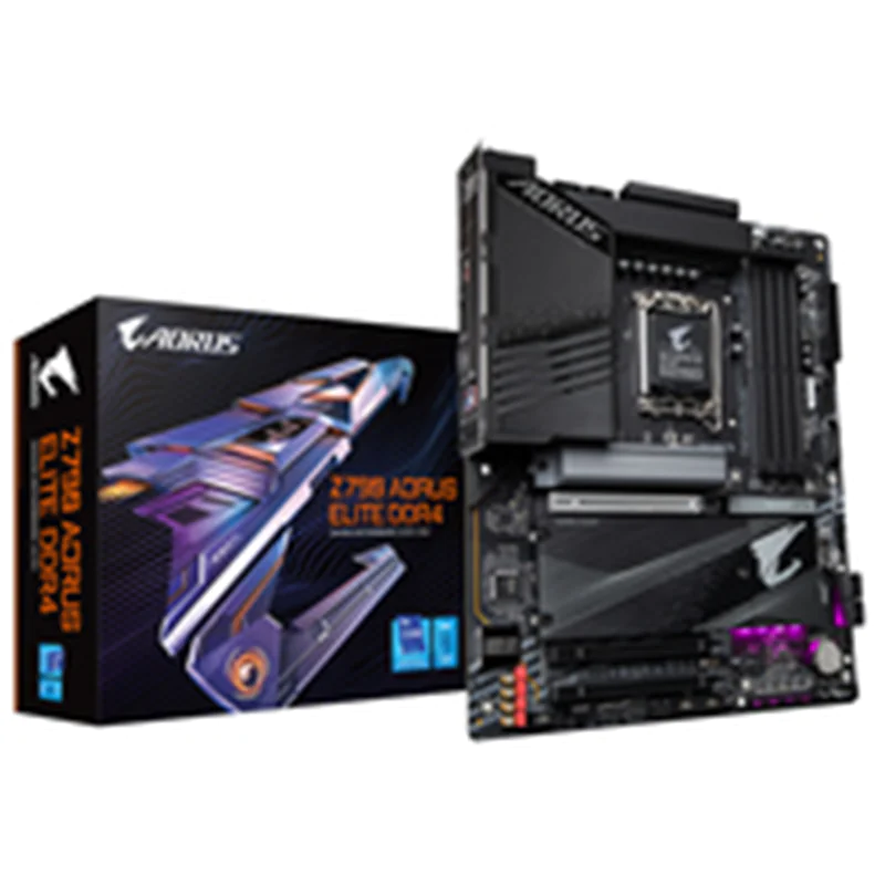 AORUS Z790 ELITE DDR4 - 1.0 - Motherboard - ATX - LGA1700-Sockel - Z790 Chipsatz - USB-C 3.2 Gen 2x2, USB-C 3.2 Gen2, USB 3.2 Gen 1, USB 3.2 Gen 2 - 2.5 Gigabit LAN - Onboard-Grafik (CPU erforderlich) - HD Audio (8-Kanal)