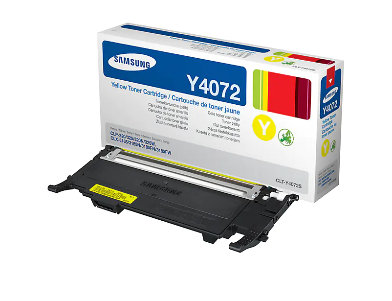 Samsung CLT-Y4072S - Gelb - Original - Tonerpatrone - für CLP-320, 320N, 325, 325W; CLX-3185, 3185FN, 3185FW, 3185N Samsung CLT-Y4072S - Gelb - Original - Tonerpatrone - für CLP-320, 320N, 325, 325W; CLX-3185, 3185FN, 3185FW, 3185N