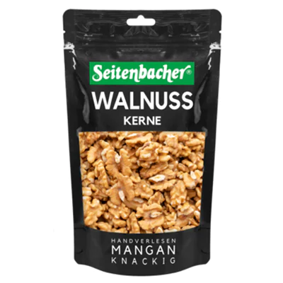 Seitenbacher Walnusskerne 150 g/Pack.