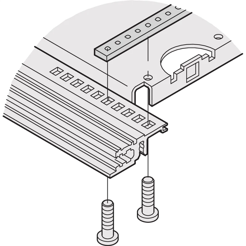 SCHROFF GEWINDESTREIFEN 41MP2 30840033