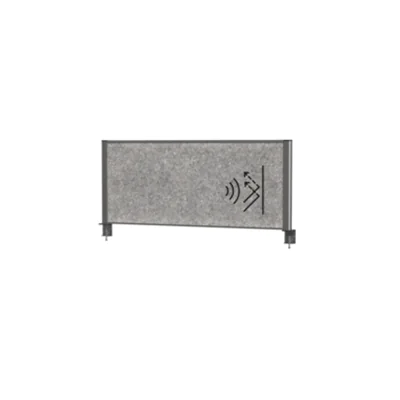 MAUL Tischtrennwand MAULconnecto 120 x 50 cm (B x H) 4cm schwer entflammbar dunkelgrau MAUL Tischtrennwand MAULconnecto 120 x 50 cm (B x H) 4cm schwer entflammbar dunkelgrau