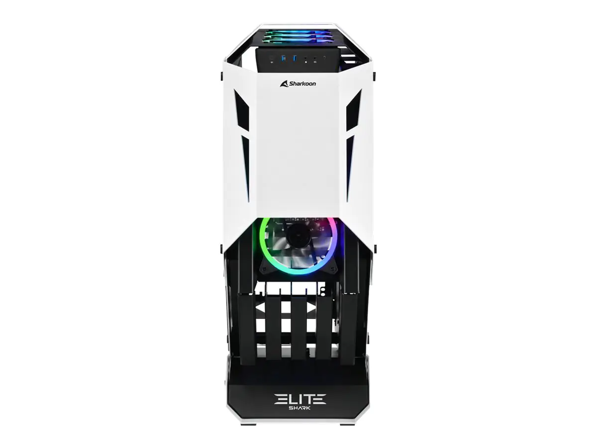 Sharkoon Elite Shark CA700 - Mid tower - ATX - Seitenteil mit Fenster (gehärtetes Glas) 4044951032112