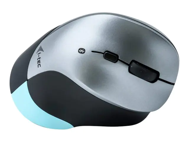 i-Tec ADVANCE BlueTouch 245 - Maus - ergonomisch - optisch - 6 Tasten - kabellos - Bluetooth 4.0