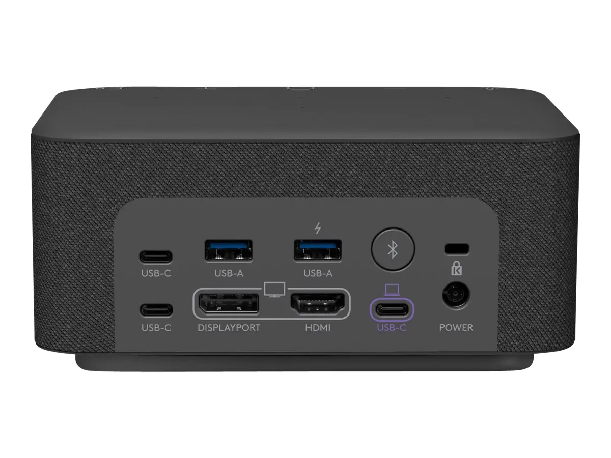 Logitech Logi Dock for Teams - Dockingstation - USB-C - HDMI, DP - Bluetooth - für Room Solution Large