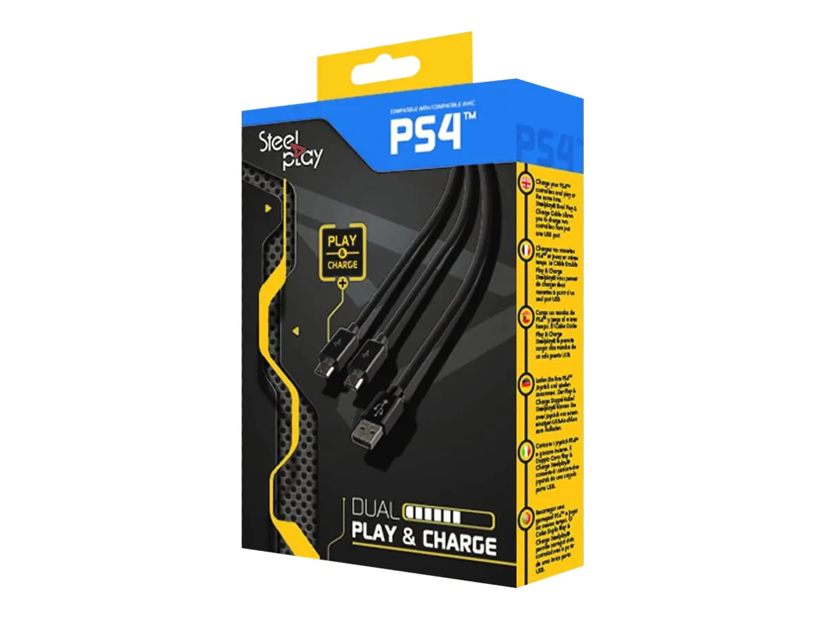 Steelplay Double Play & Charge - Lade-/Datenkabel JVAPS400040