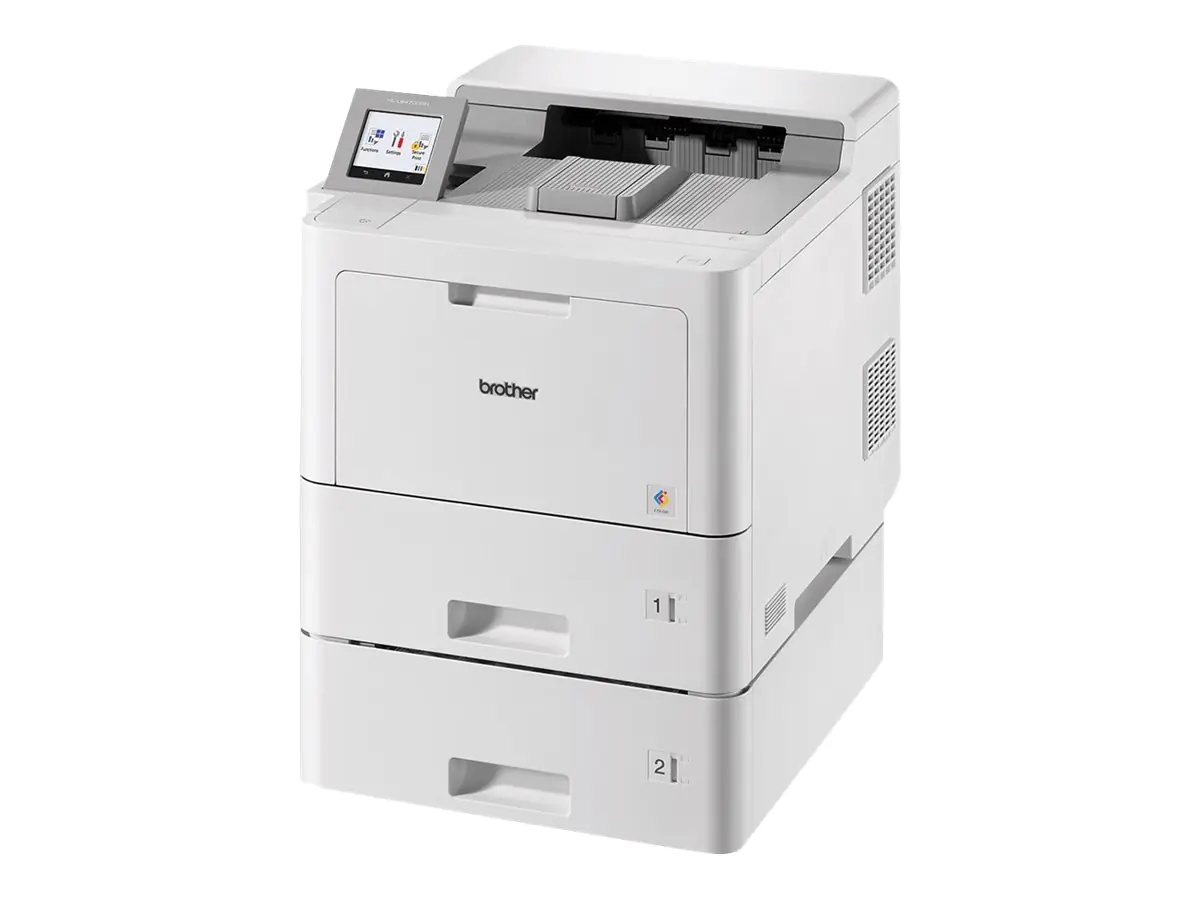 Brother HL-L9470CDNT - Drucker - Farbe - Duplex - Laser - A4/Legal - 2400 x 600 dpi - bis zu 40 Seiten/Min. (einfarbig)/ bis zu 40 Seiten/Min. (Farbe) - Kapazität: 1120 Blätter - USB 2.0, Gigabit LAN, NFC, USB 2.0-Host