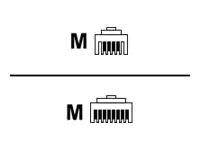 Unify Telefonkabel - RJ-11 (6-polig) (M) zu RJ-45 (M) L30250-F600-A594